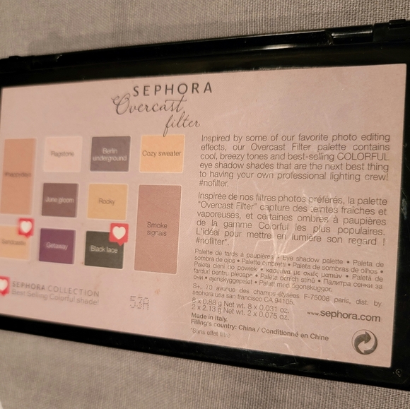 Sephora Overcast Filter Pallet - Brand New Never Used - Picture 8 of 8